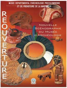 Affiche de l'événement comportant des pièces amérindiennes