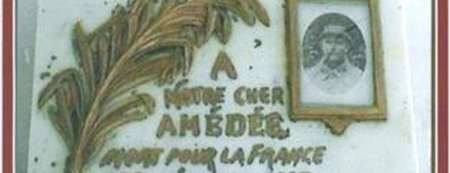 En mémoire aux soldats martiniquais